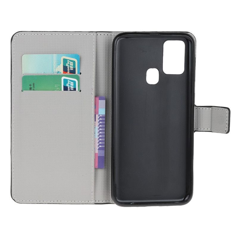 Kožené Pouzdro Oneplus Nord N100 Pár Sov