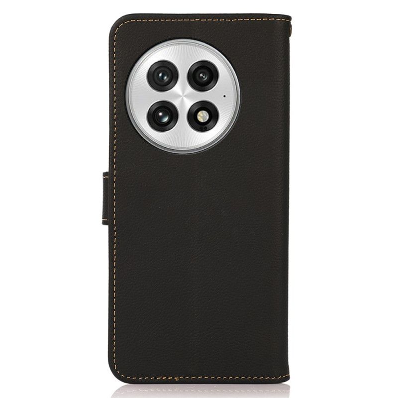 Kožený Kryt Na Oneplus 13 Kůže Khazneh