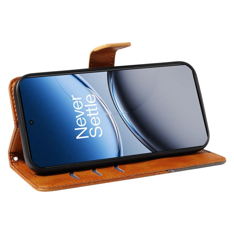 Kožený Kryt Na Oneplus Nord 4 Geometrická Linie