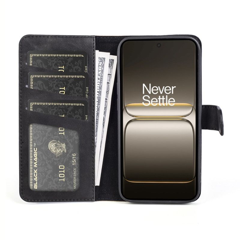 Kožený Kryt Na Oneplus Nord 5 Dvoubarevná Vlnovka