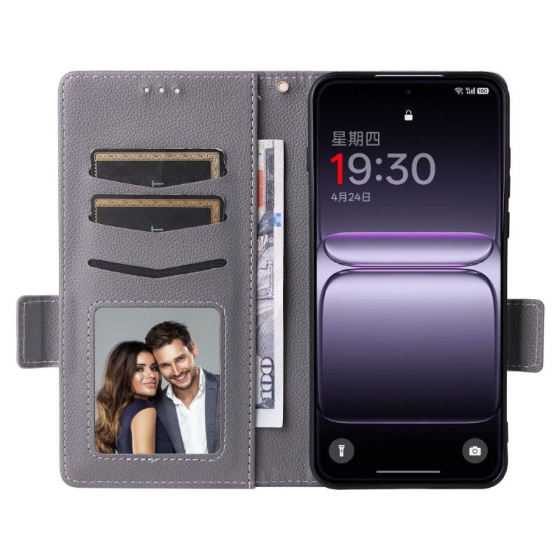 Kožený Kryt Na Oneplus Nord 5 Texturovaná S Popruhem