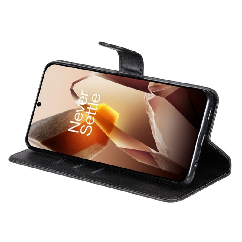 Kožený Kryt Oneplus 13 Přední Kapsa