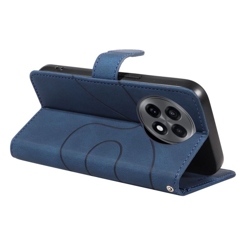 Kožený Kryt Oneplus 13r Vlnité Linie