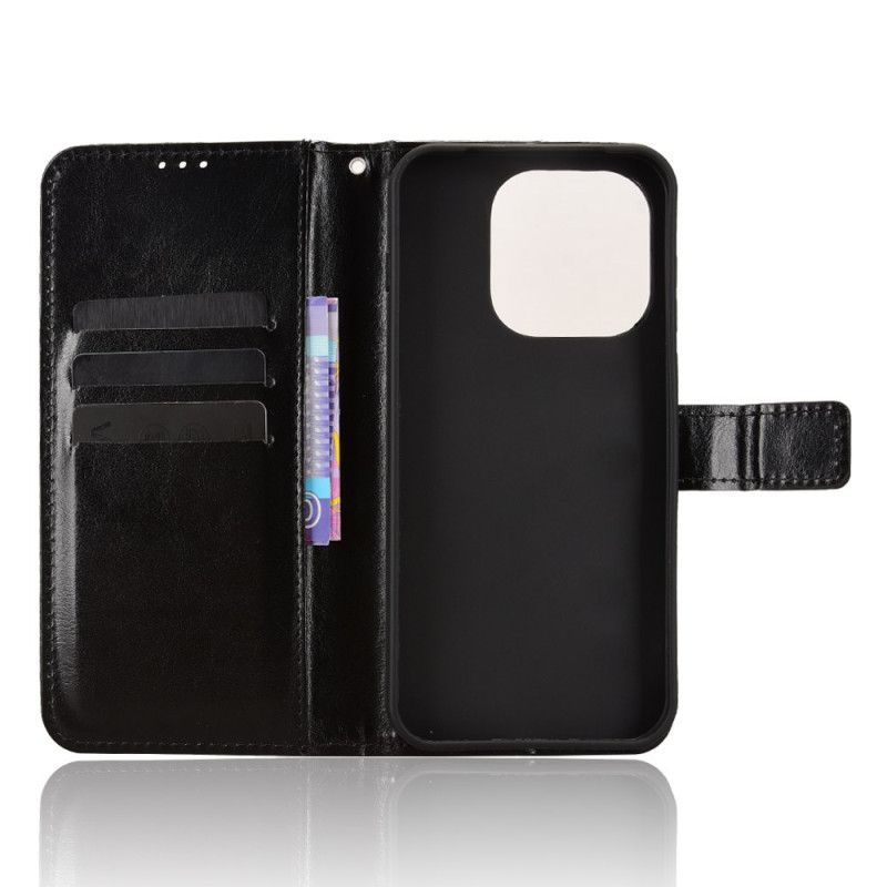 Kožený Kryt Oneplus 15 Křiklavá Umělá Kůže