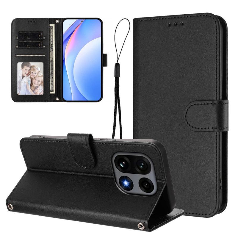 Kožený Kryt Oneplus 15 Peněženka S Rfid Blokováním