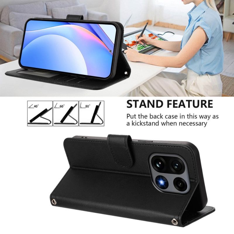 Kožený Kryt Oneplus 15 Peněženka S Rfid Blokováním