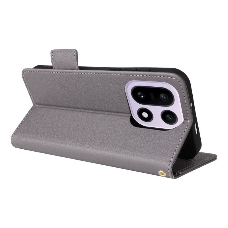 Kožený Kryt Oneplus 15 Umělá Kůže S Popruhem