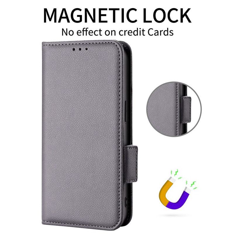 Kožený Kryt Oneplus 15 Umělá Kůže S Popruhem