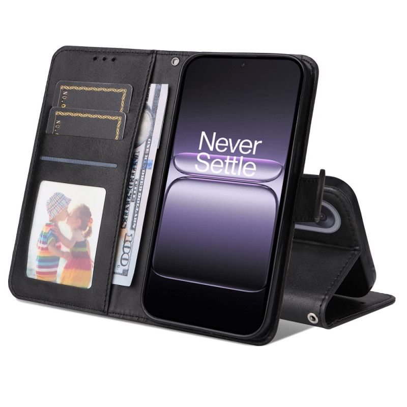 Kožený Kryt Oneplus Nord 5 Kožený Efekt S Popruhem