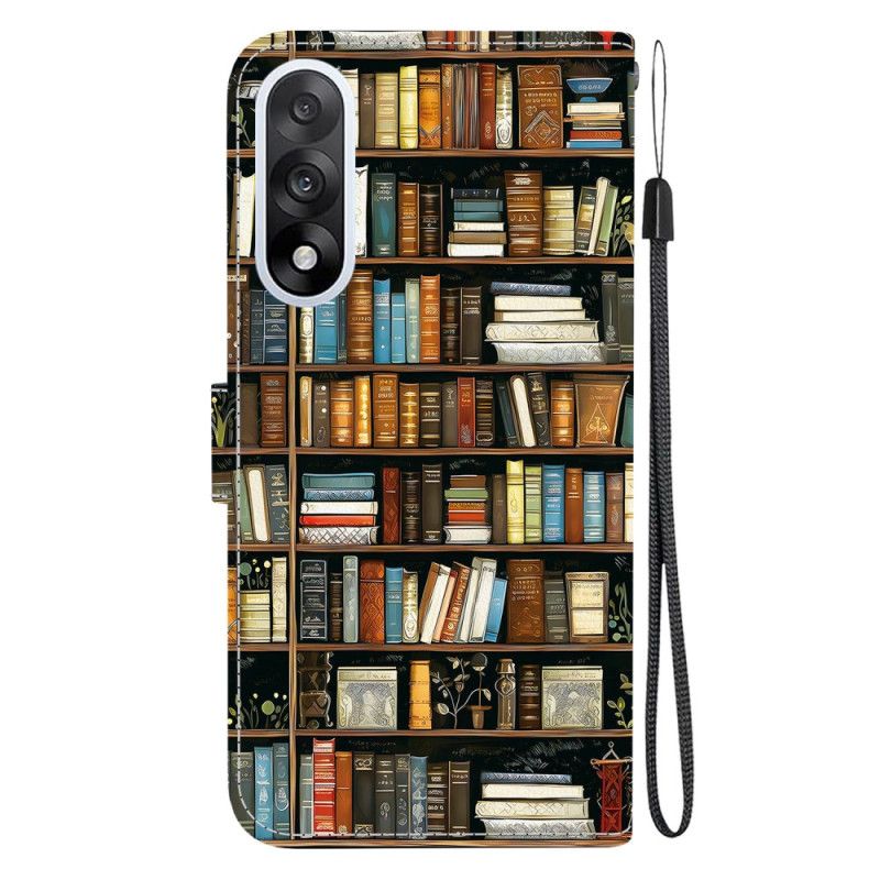 Kožený Kryt Oneplus Nord 5 Knihovna