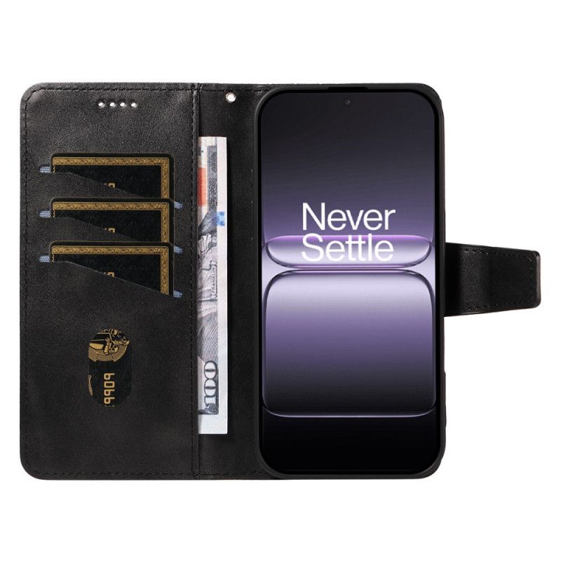 Kožený Kryt Oneplus Nord 5 Kosočtvercový Okraj