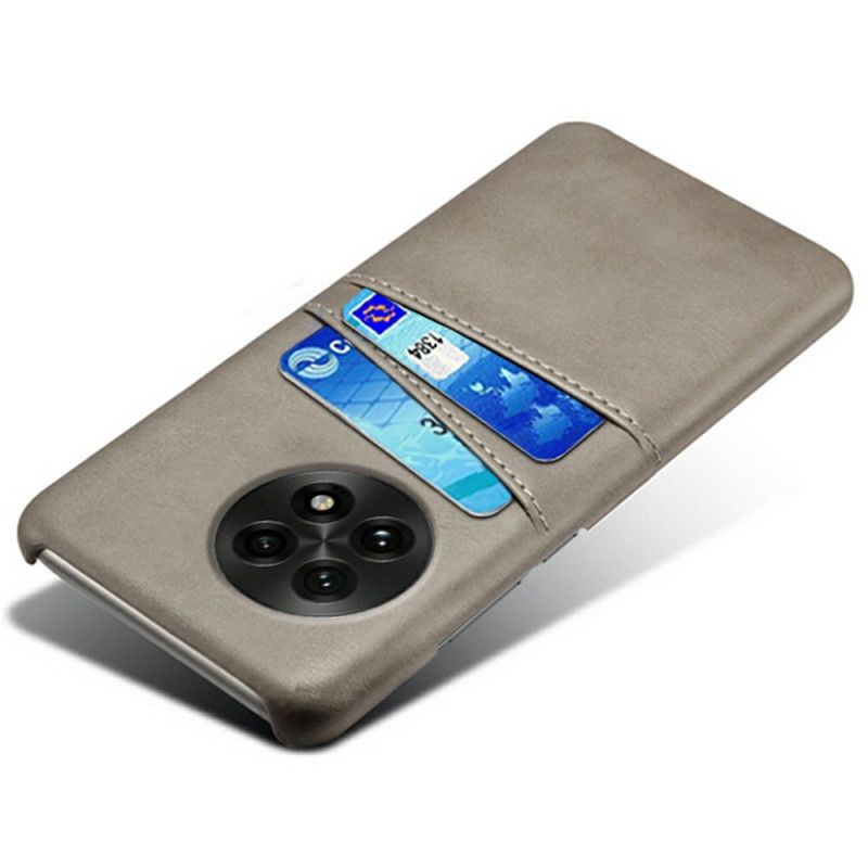 Kryt Na Oneplus 13 Pouzdro Na Karty S Koženým Efektem