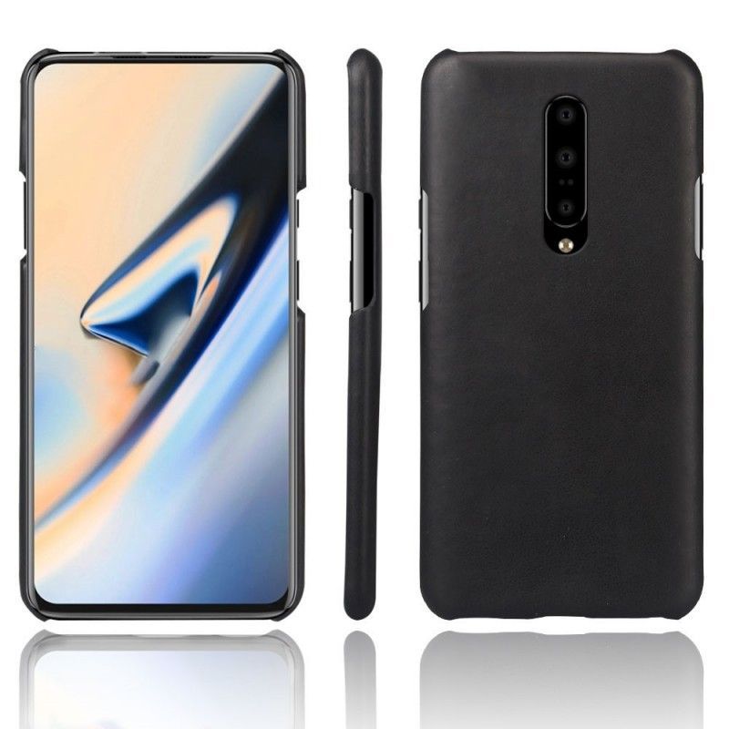 Kryt Na Oneplus 7 Pro Ksq Kožený Efekt