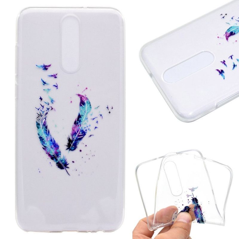 Kryt Na Oneplus 8 Průhledné Peří