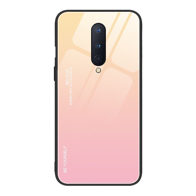 Kryt Na Oneplus 8 Tvrzené Sklo Buďte Sami Sebou