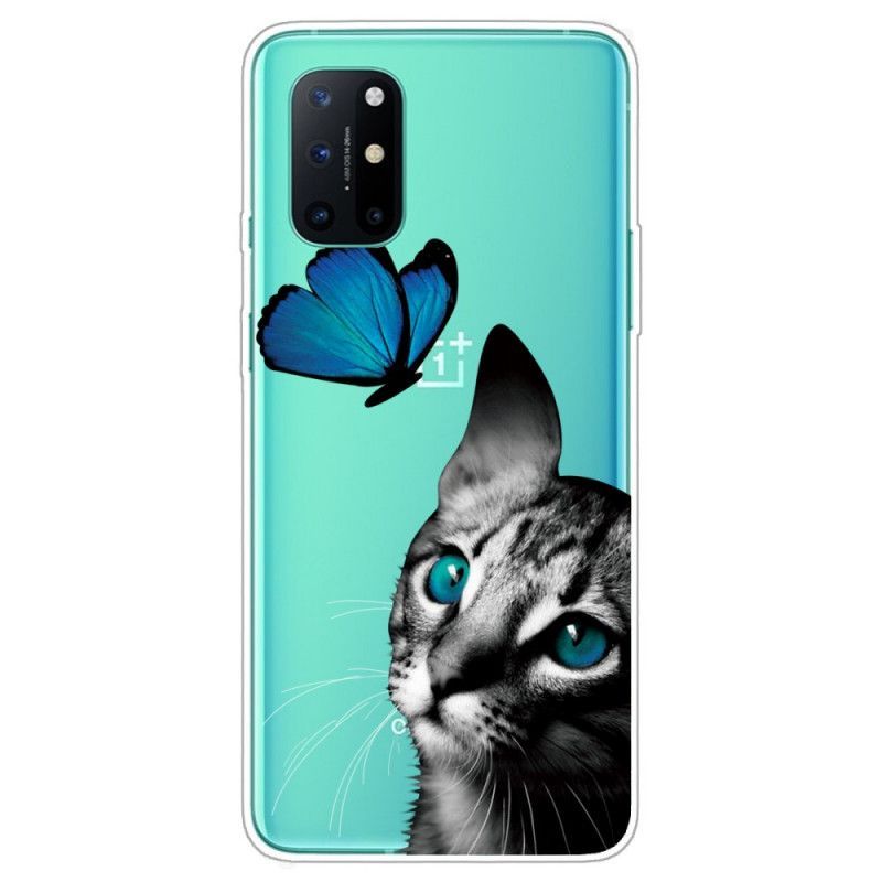 Kryt Na Oneplus 8t Kočka A Motýl
