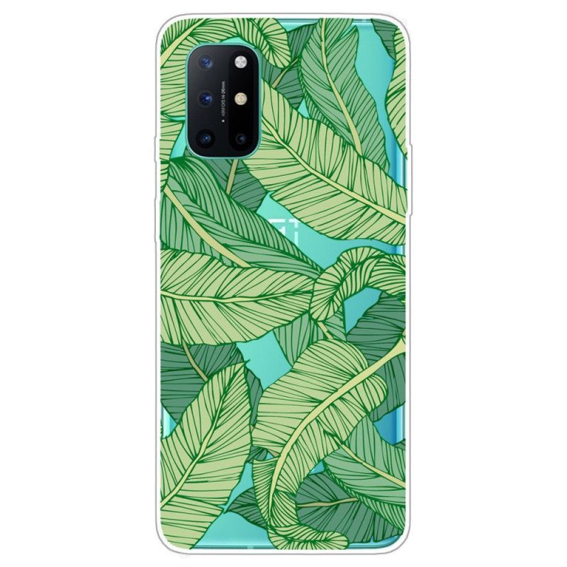 Kryt Na Oneplus 8t Průhledné Grafické Listy