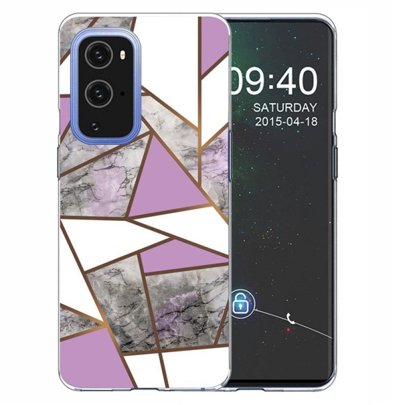 Kryt Na Oneplus 9 Geometrický Mramor