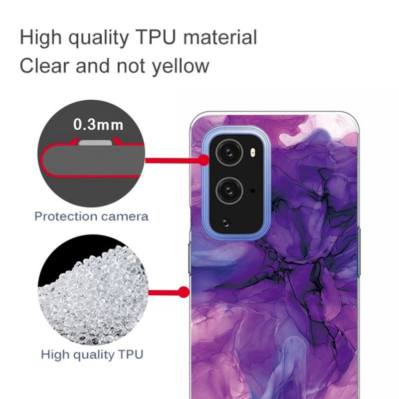 Kryt Na Oneplus 9 Pro Barevný Mramor