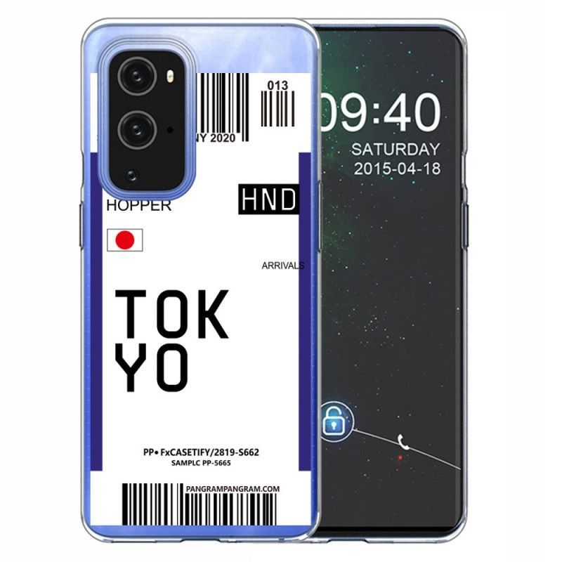 Kryt Na Oneplus 9 Pro Palubní Vstupenka Do Tokia