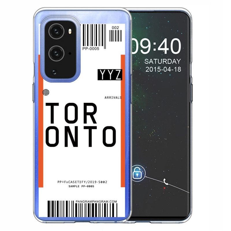 Kryt Na Oneplus 9 Pro Palubní Vstupenka Do Toronta