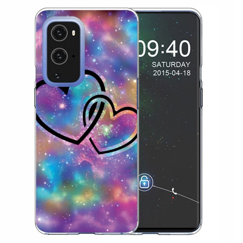 Kryt Na Oneplus 9 Pro Srdce Spoutané Řetězem