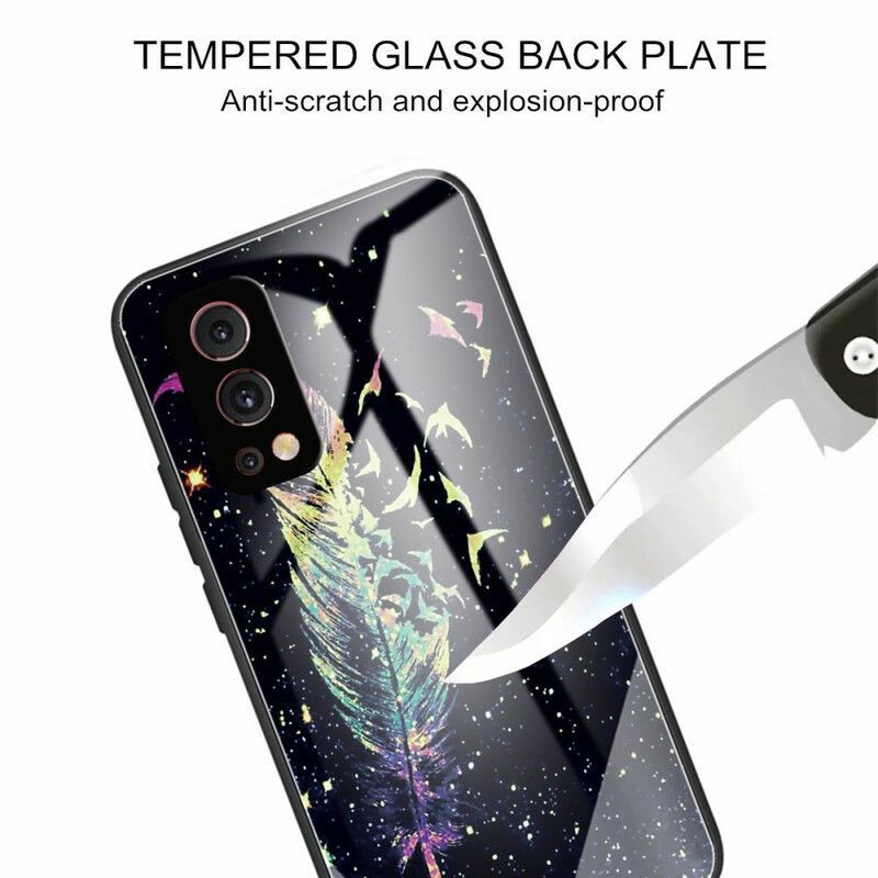 Kryt Na Oneplus Nord 2 5g Tvrzené Sklo Z Peří