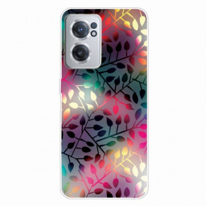 Kryt Na OnePlus Nord CE 2 5G Neonové Rostliny