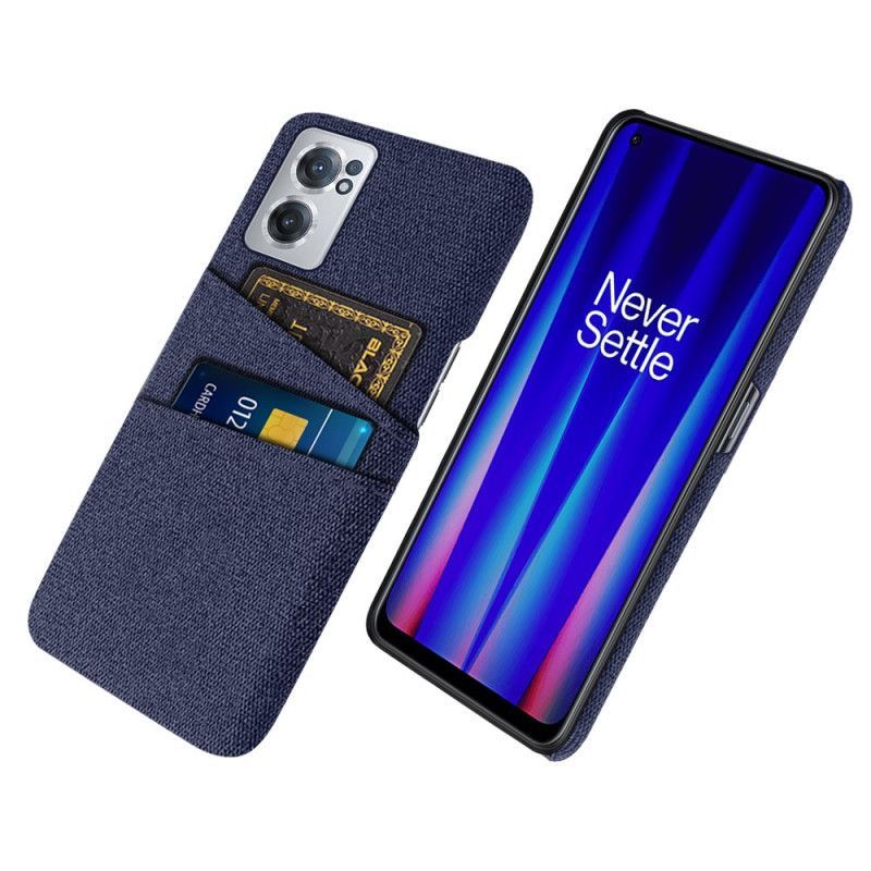 Kryt Na OnePlus Nord CE 2 5G Tkaný Držák Na Karty