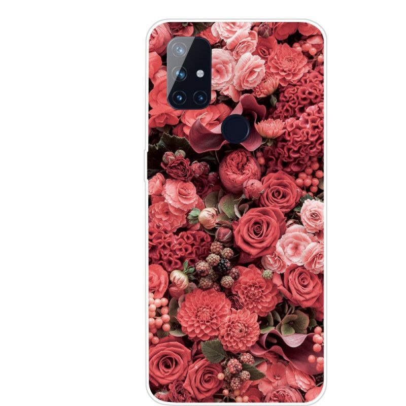 Kryt Na Oneplus Nord N100 Intenzivní Květiny