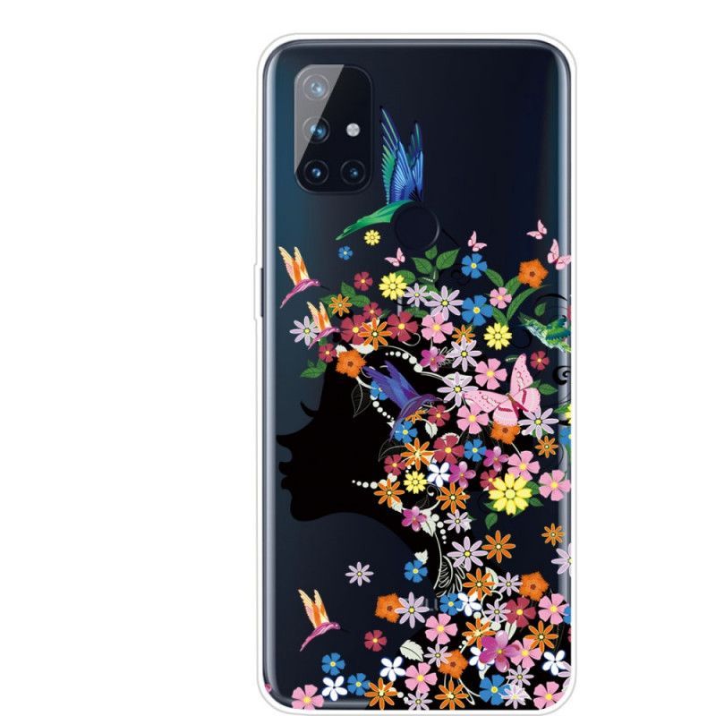 Kryt Na Oneplus Nord N100 Pěkná Květinová Hlava