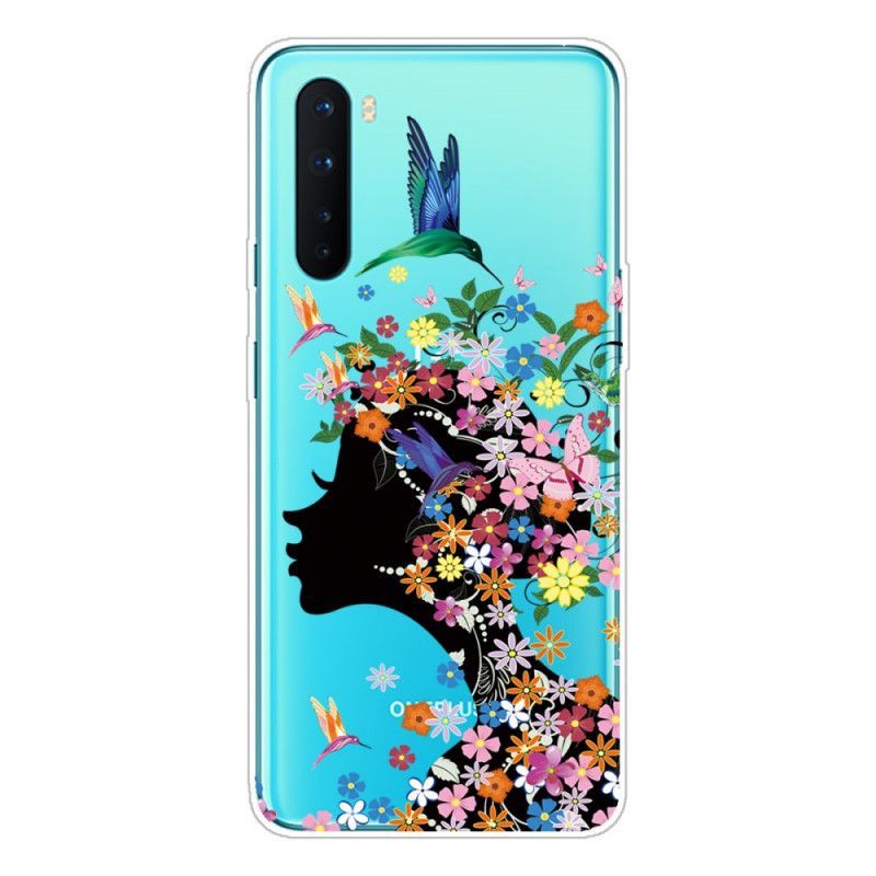 Kryt Na Oneplus Nord Pěkná Květinová Hlava
