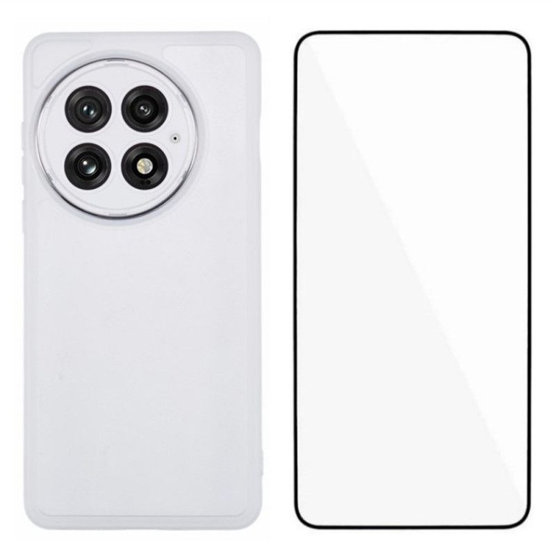 Kryt Oneplus 13 Kryty Na Mobil 2 V 1 Tónované Čiré S Ochranou Obrazovky Z Tvrzeného Skla