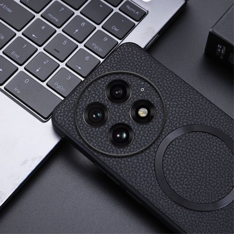 Kryt Oneplus 13 Texturovaná Umělá Kůže Kompatibilní S Magsafe