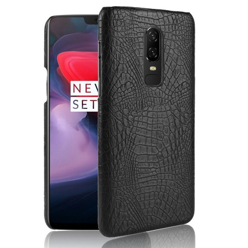 Kryt Oneplus 6 Efekt Krokodýlí Kůže