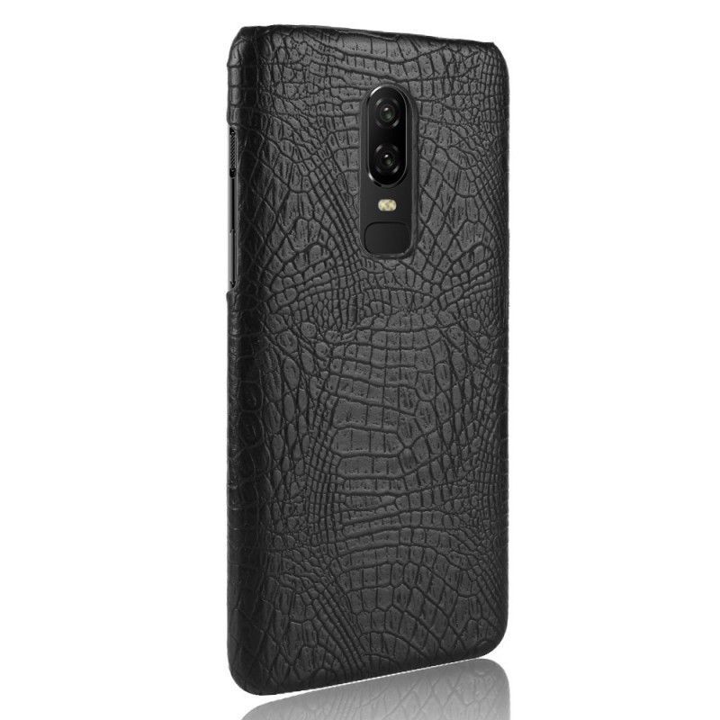 Kryt Oneplus 6 Efekt Krokodýlí Kůže