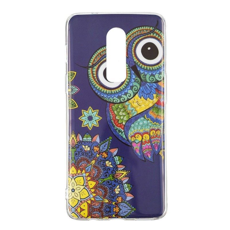 Kryt Oneplus 6 Fluorescenční Mandala Sova