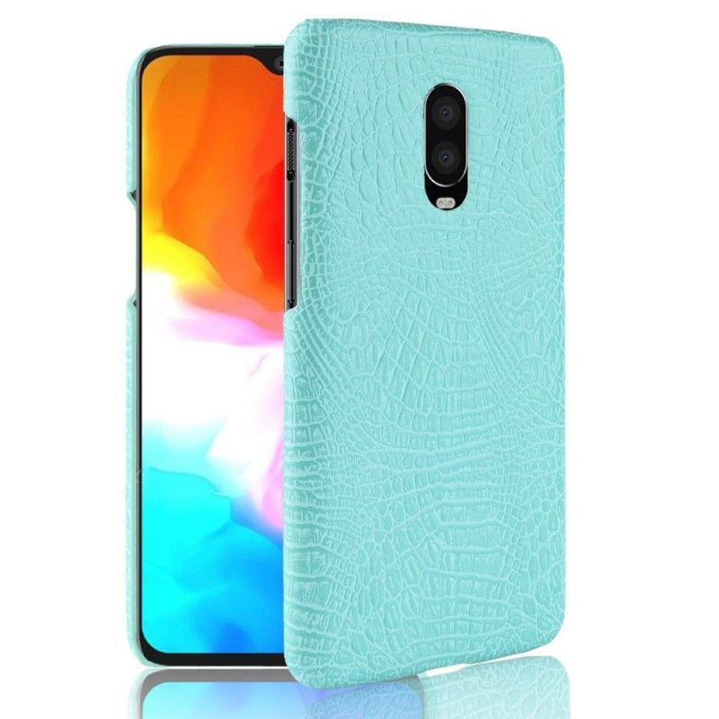 Kryt Oneplus 6t Efekt Krokodýlí Kůže