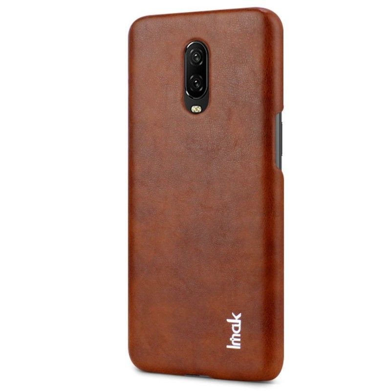 Kryt Oneplus 6t Série S Koženým Efektem Imak Ruiyi