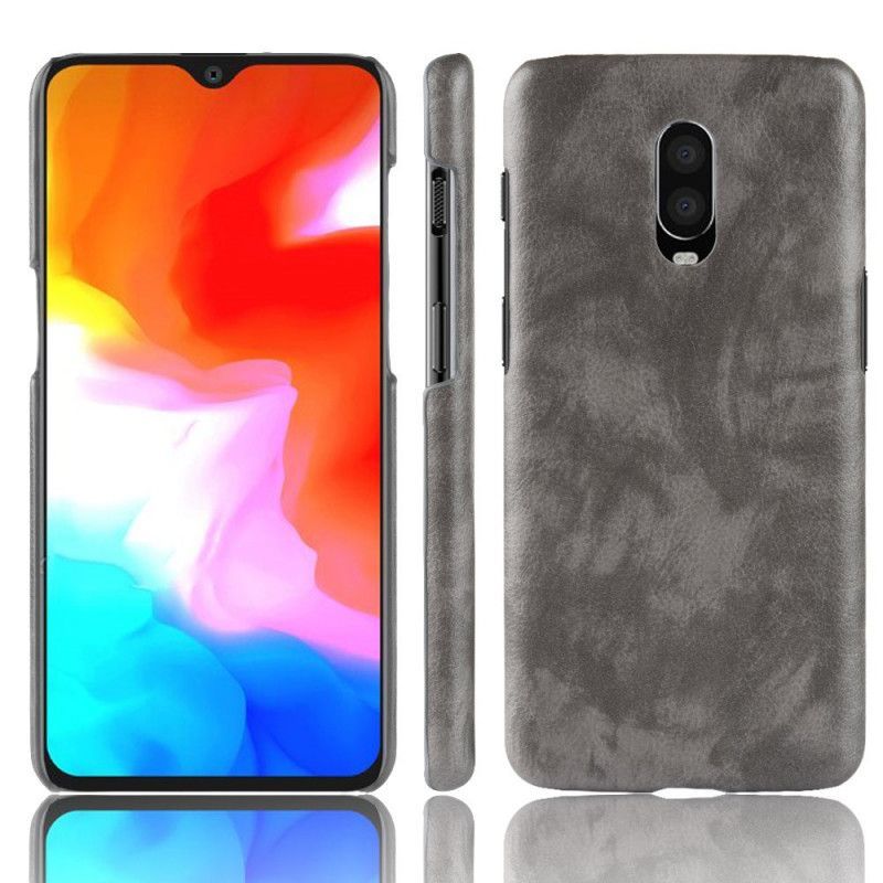 Kryt Oneplus 6t Výkonný Efekt Liči Kůže