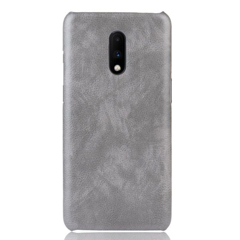Kryt Oneplus 7 Výkonný Efekt Liči Kůže