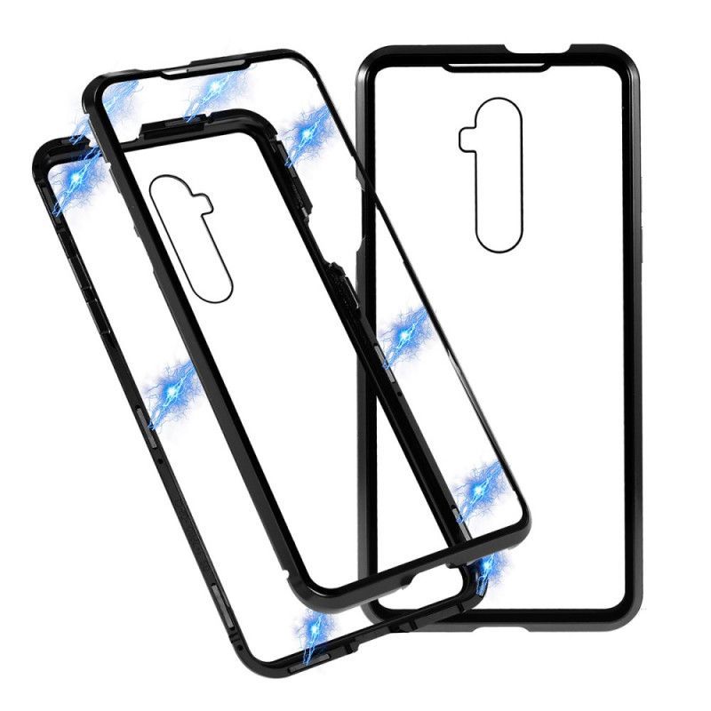 Kryt Oneplus 7t Pro Kovové Hrany A Tvrzené Sklo