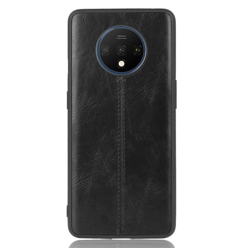 Kryt Oneplus 7t Styl Prošívání Kůže