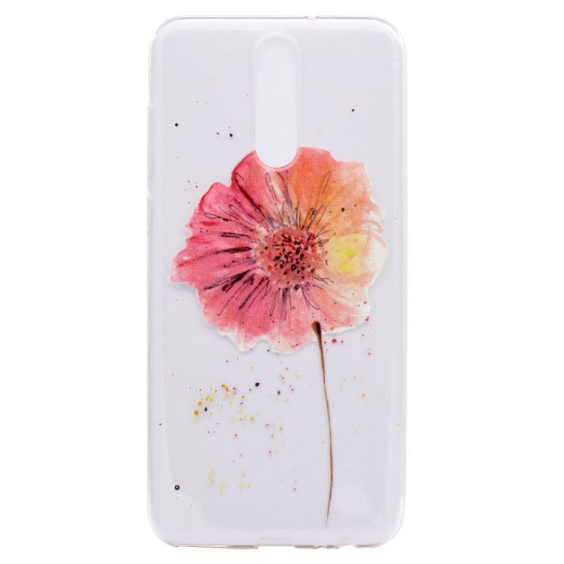 Kryt Oneplus 8 Akvarelový Mák Průhledný