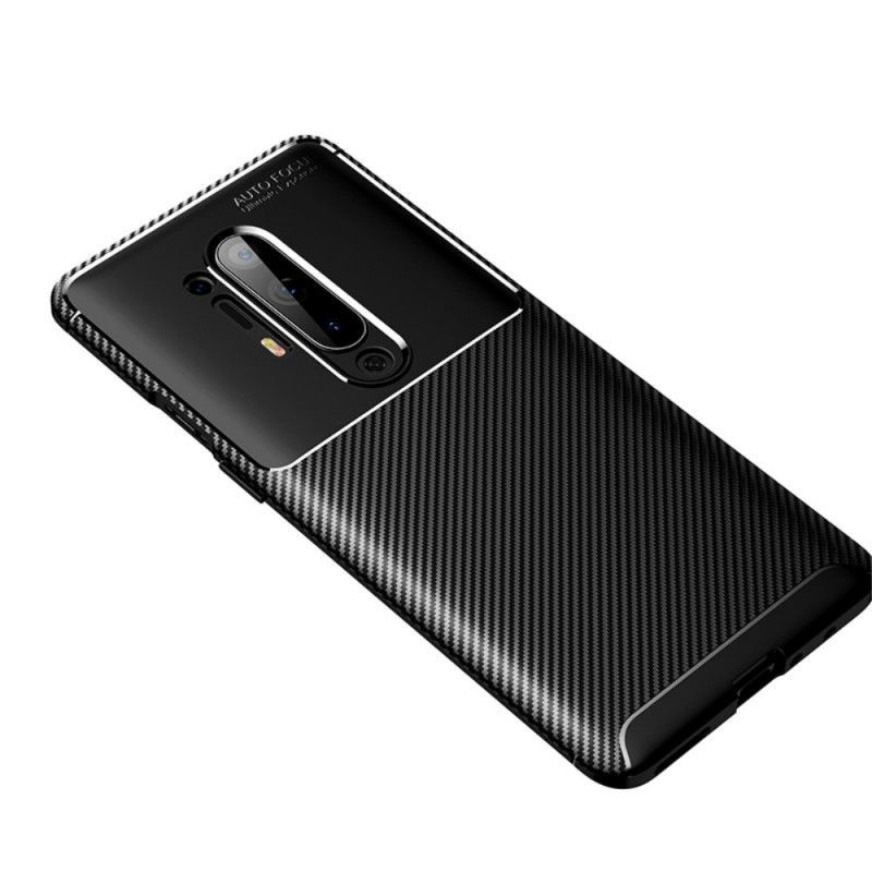 Kryt Oneplus 8 Pro Flexibilní Textura Uhlíkových Vláken