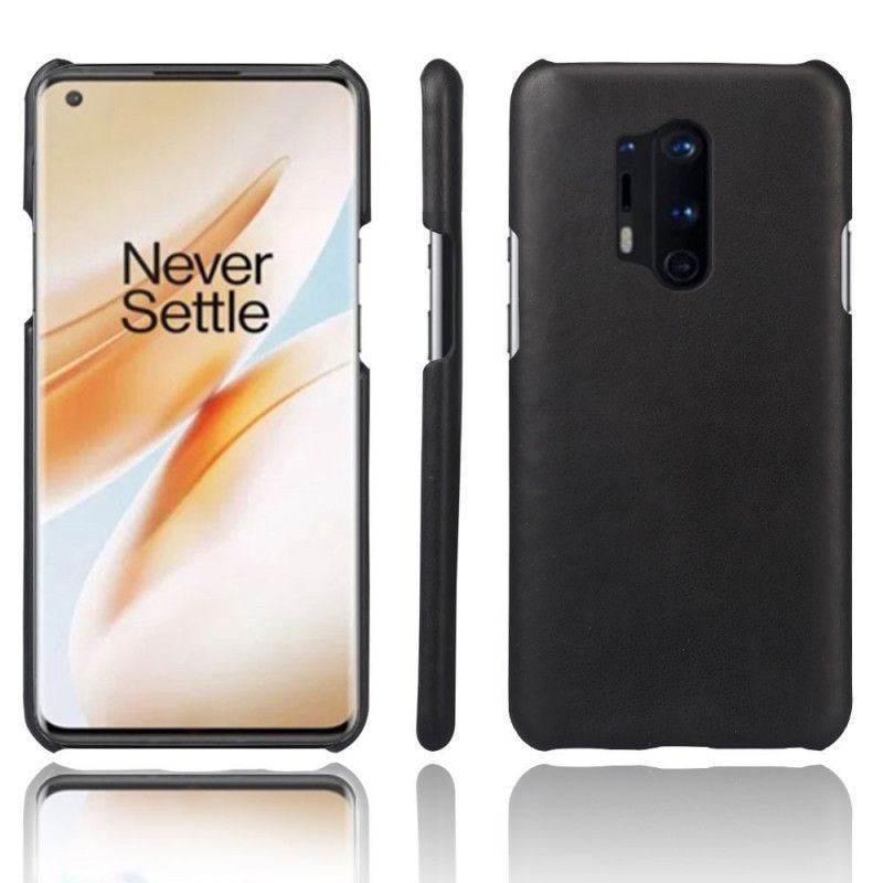 Kryt Oneplus 8 Pro Ksq Kožený Efekt