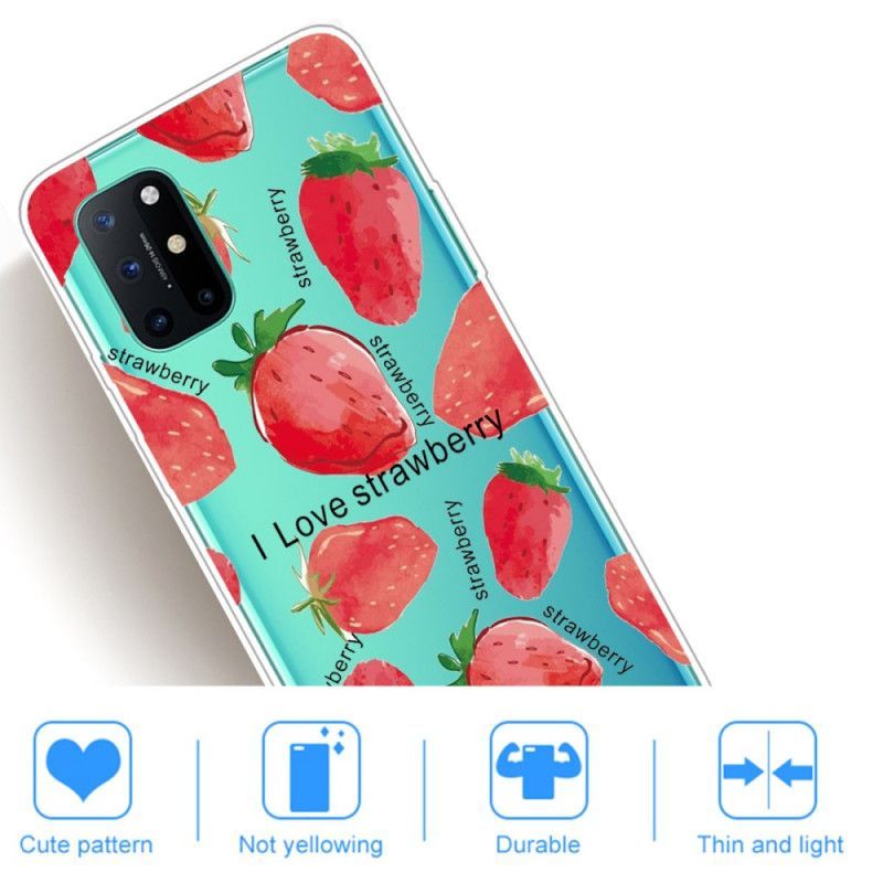 Kryt Oneplus 8t Jahoda / Miluji Jahody