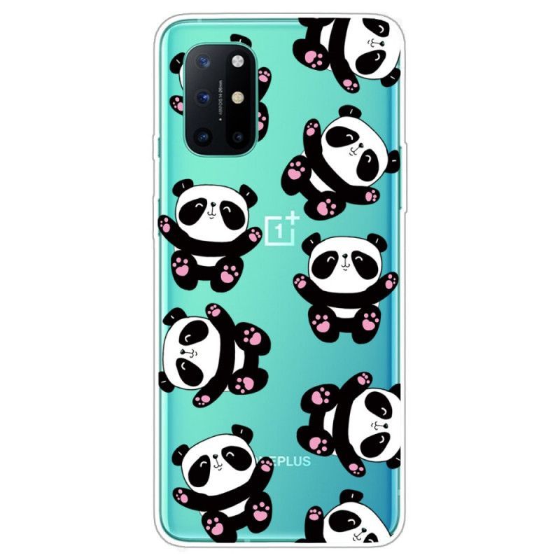Kryt Oneplus 8t Průhledné Pandy Se Bavte