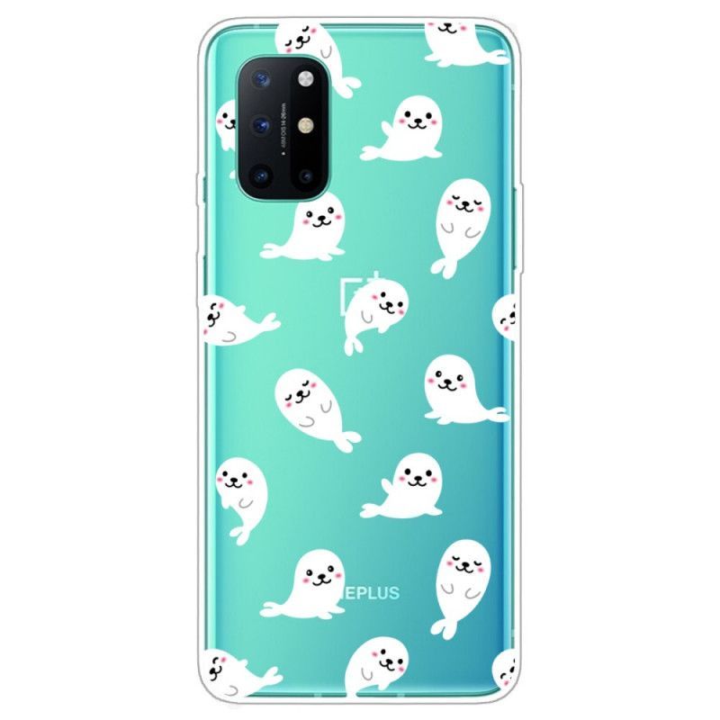 Kryt Oneplus 8t Transparentní Těsnění Zábavné