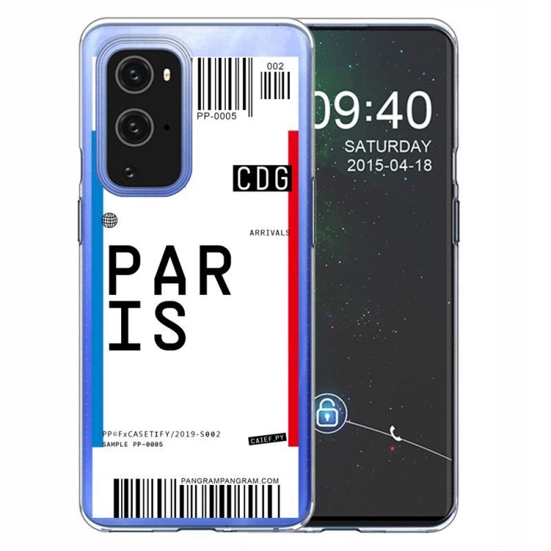 Kryt Oneplus 9 Palubní Vstupenka Do Paříže